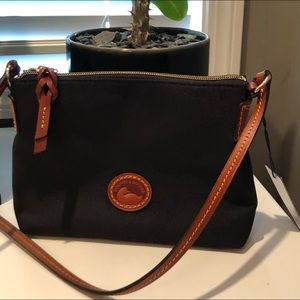 NWT Black Dooney and Bourke pouchette